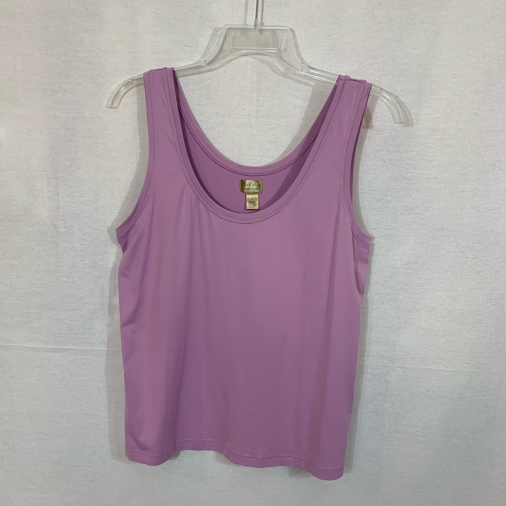 Nue Options Tank XL Lilac Nylon and Spandex.